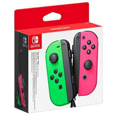 Coppia di Joy-Con Verde/Rosa Neon - Limited